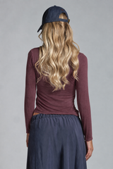 BLANCA T.SHIRT IN MIXED CASHMERE