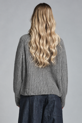 CINZIA CARDIGAN IN MIXED ALPACA