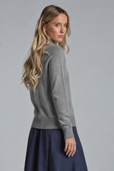 JEANNA SWEATER TURTLE NECK IN WOOL MERCERIZED