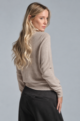JEANNA SWEATER TURTLE NECK IN WOOL MERCERIZED