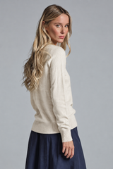 NICOLE SWEATER IN WOOL MERCERIZED