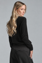 NICOLE SWEATER IN WOOL MERCERIZED