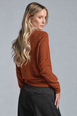 NICOLE SWEATER IN WOOL MERCERIZED