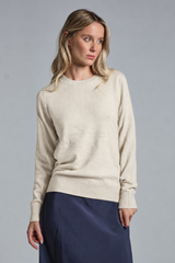 NICOLE SWEATER IN WOOL MERCERIZED