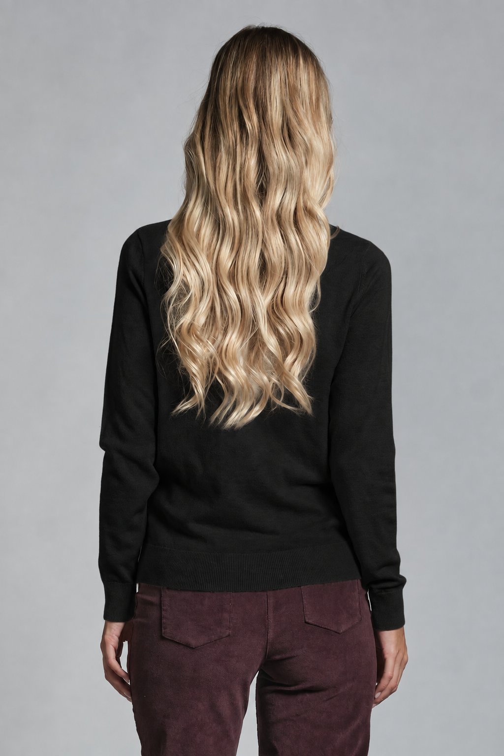 BERTA TURLE NECK IN WOOL MERCERIZED
