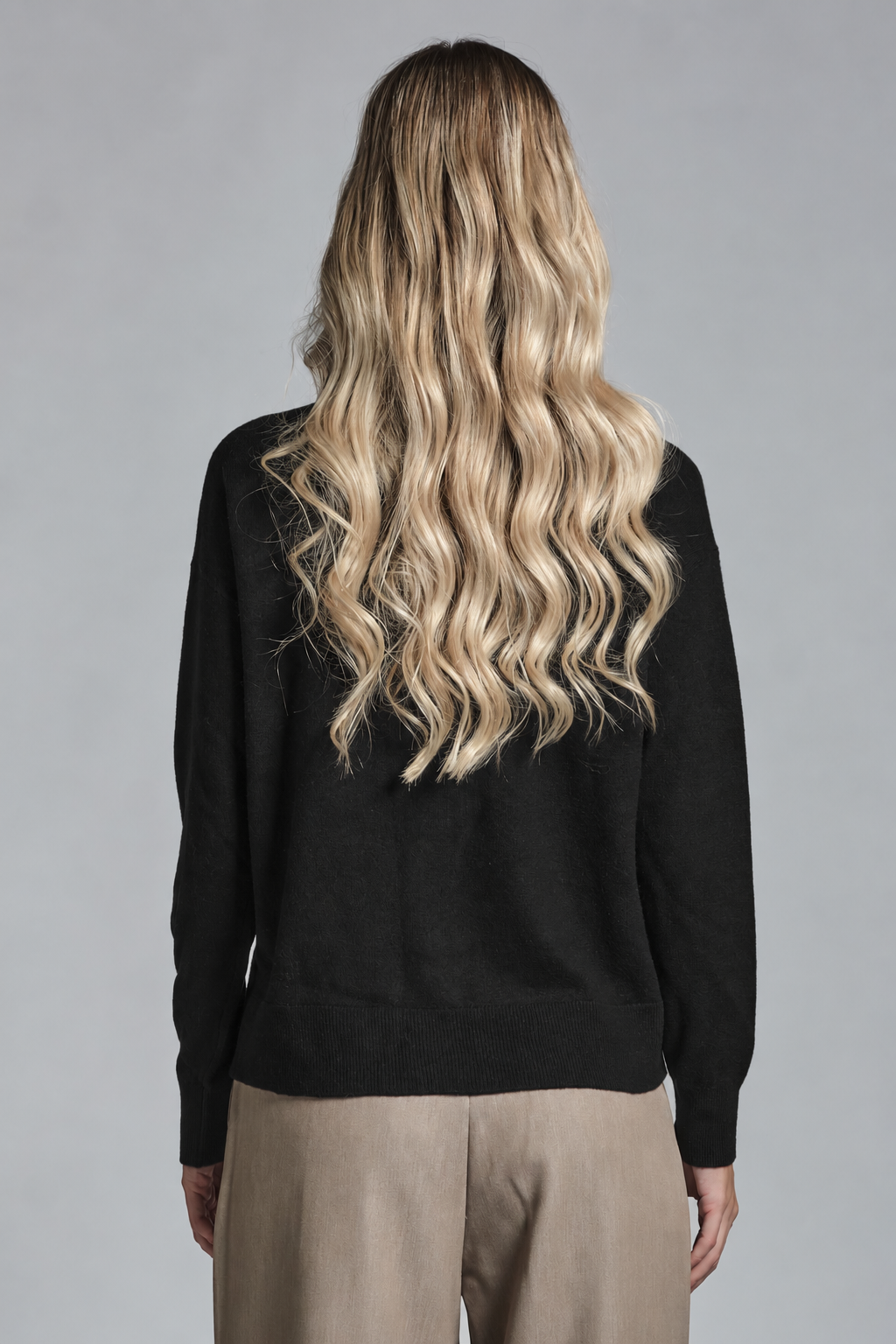 KARINE CARDIGAN IN WOOL MERCERIZED
