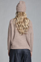 ARYA TURTLE NECK IN MIXED ALPACA