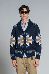 SAWYER CARDIGAN IN BLEND WOOL