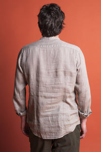 100% LINEN SLIM FIT SHIRT