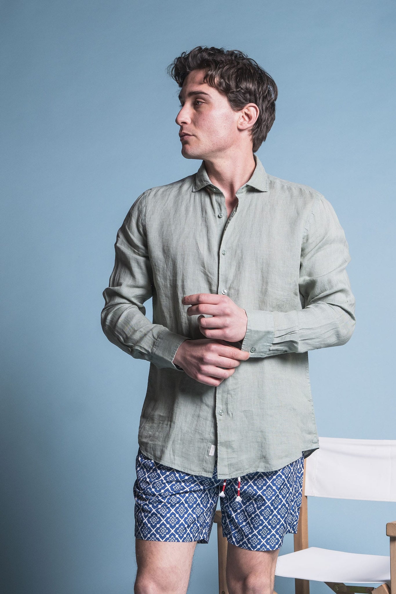 CAMICIA 100 LINO COMFORT FIT Impure Store