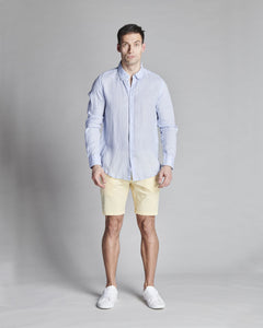 CAMICIA IN LINO BUTTON DOWN