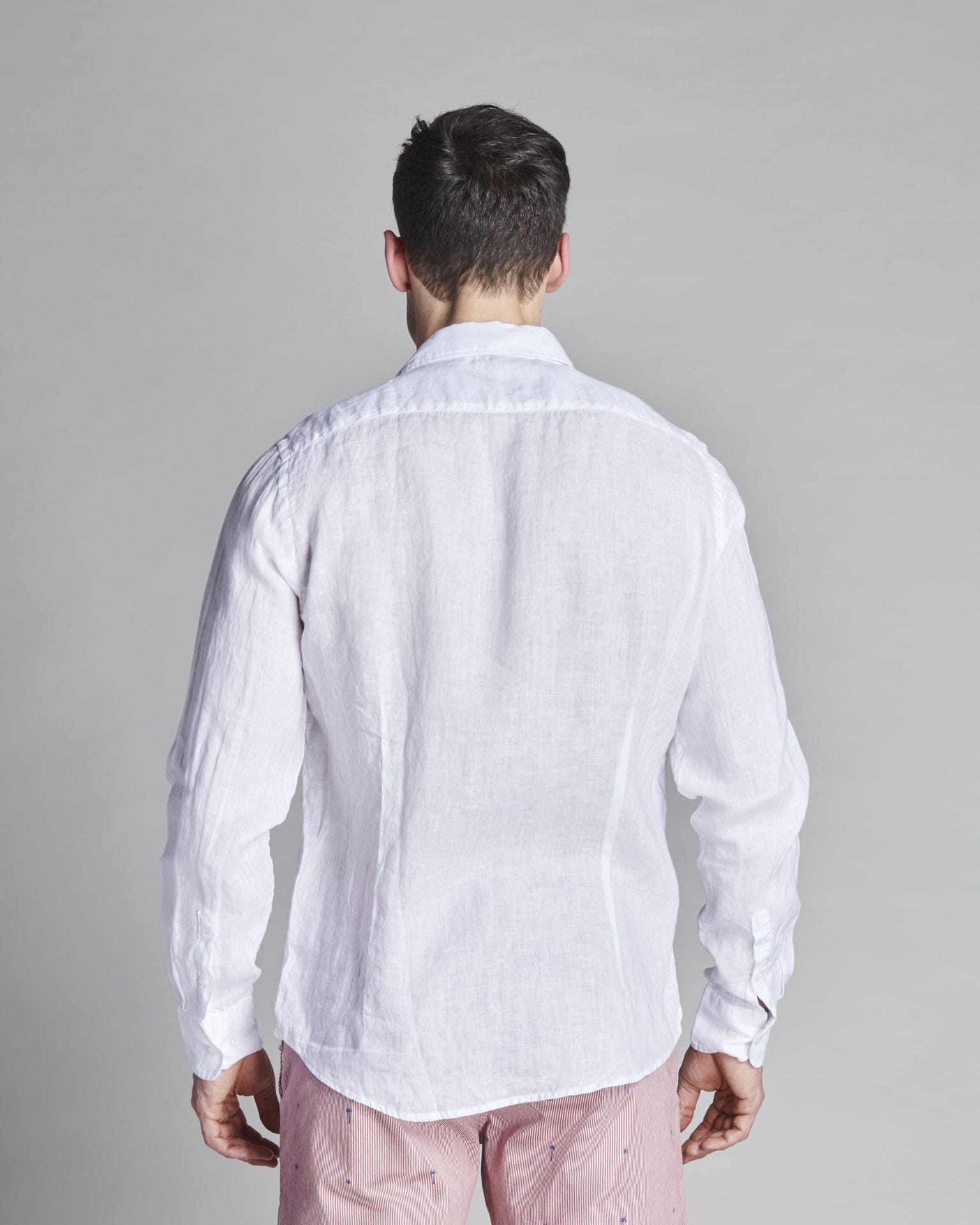 CAMICIA IN LINO MODELLO SAFARI