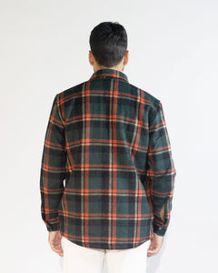 OVER SHIRT A QUADRI CON IMBOTTITURA