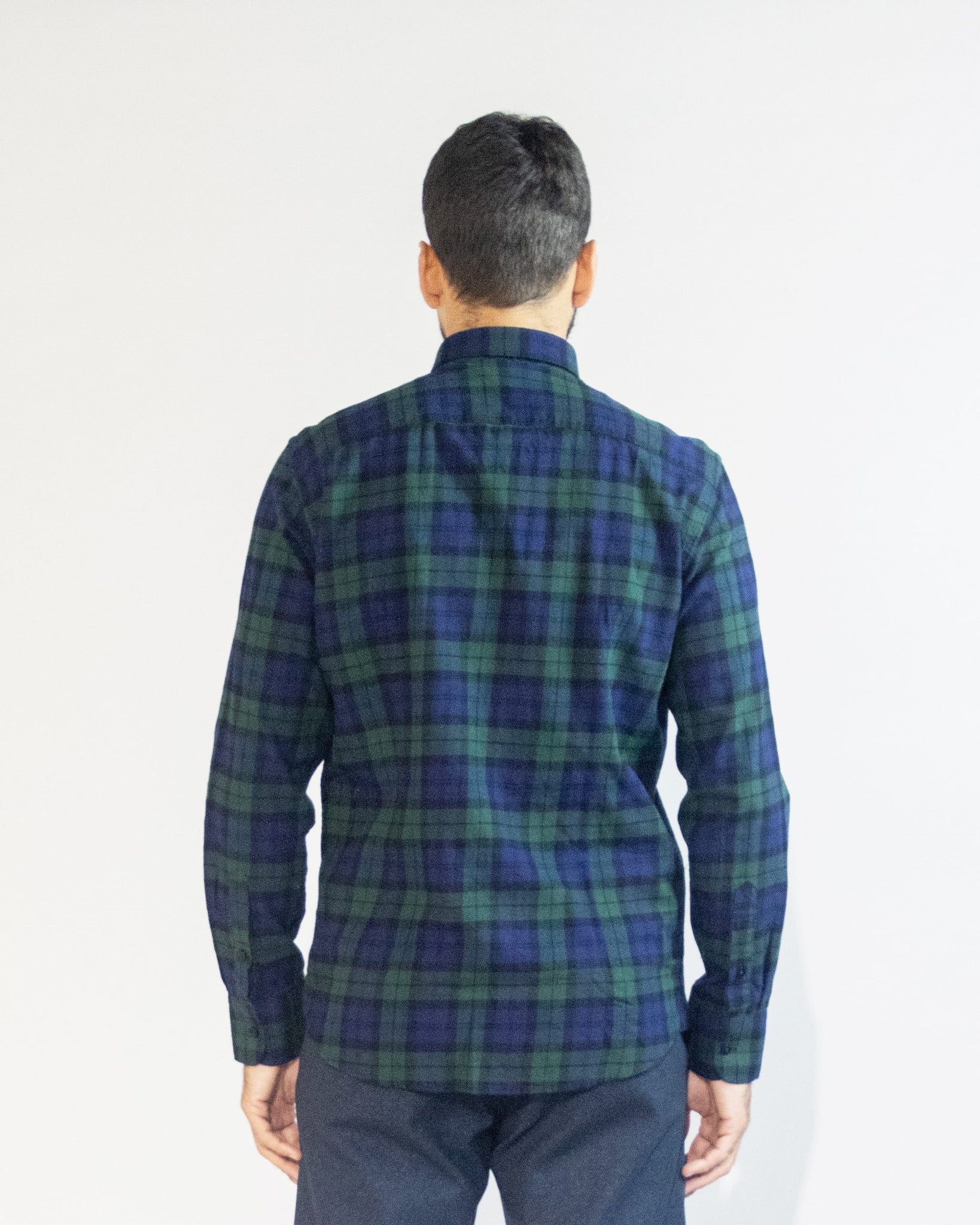 CAMICIA BUTTON DOWN A QUADRI