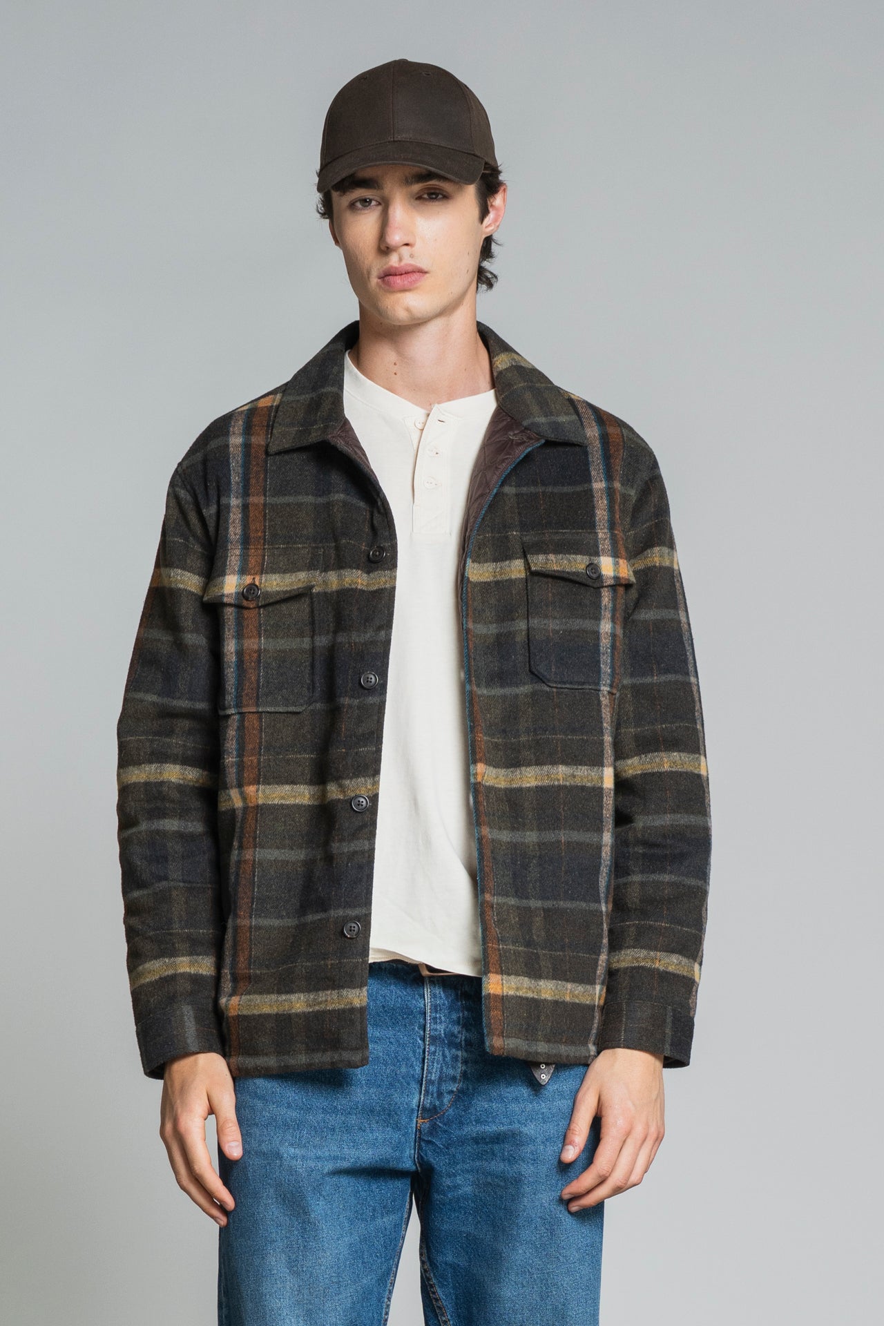 STAN OVERSHIRT IN POLYESTER