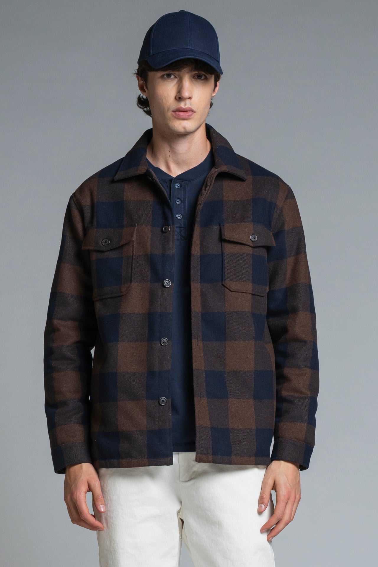 STAN OVERSHIRT IN POLYESTER