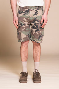 STONE CARGO SHORT IN RIP STOP CON PATCH
