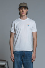 SURFER T.SHIRT WITH EMBROIDERY