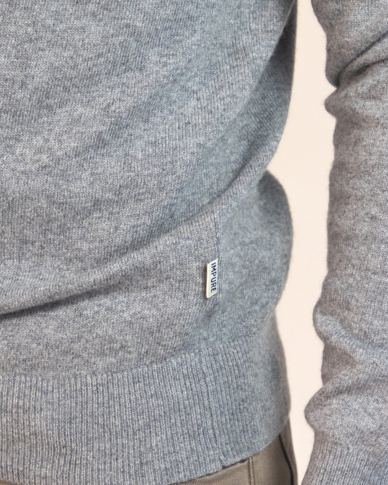 PULLOVER COLLO ALTO BLEND CASHMERE