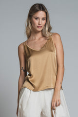 TARA TOP BRACES IN VISCOSE
