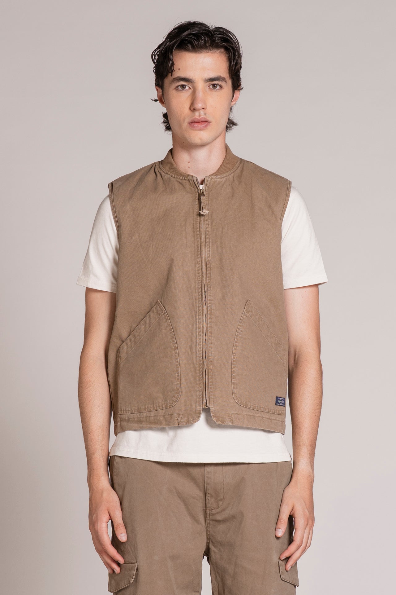 TERRY GILET IN CANVAS
