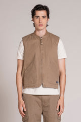 TERRY GILET IN CANVAS