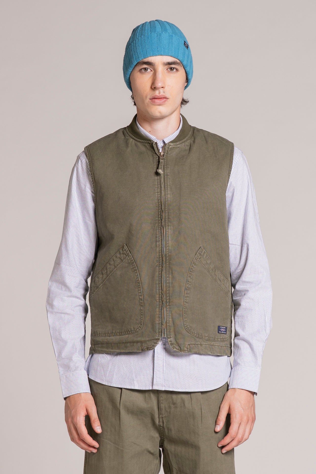TERRY GILET IN CANVAS