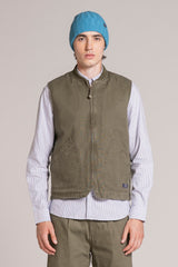 TERRY GILET IN CANVAS