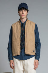 TERRY GILET IN CANVAS