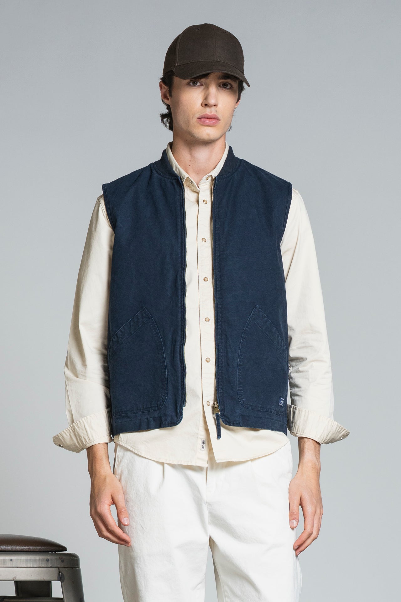 TERRY GILET IN CANVAS