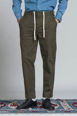 THEO CHINO LONG IN TWILL STRETCH