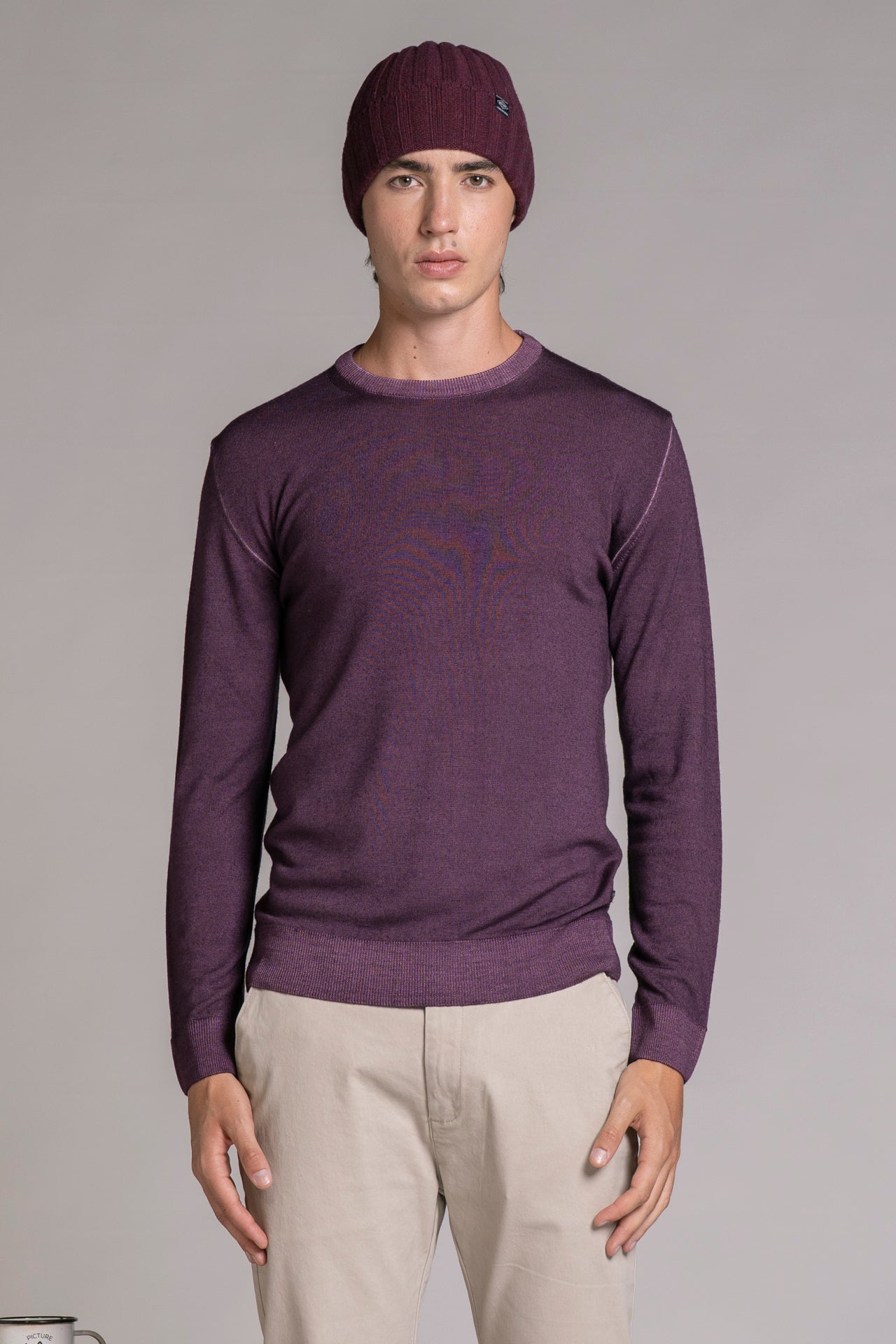 TRENT ROUND NECK IN MERINOS