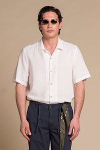 WILL SHIRT BOWLING IN MIXED LINEN