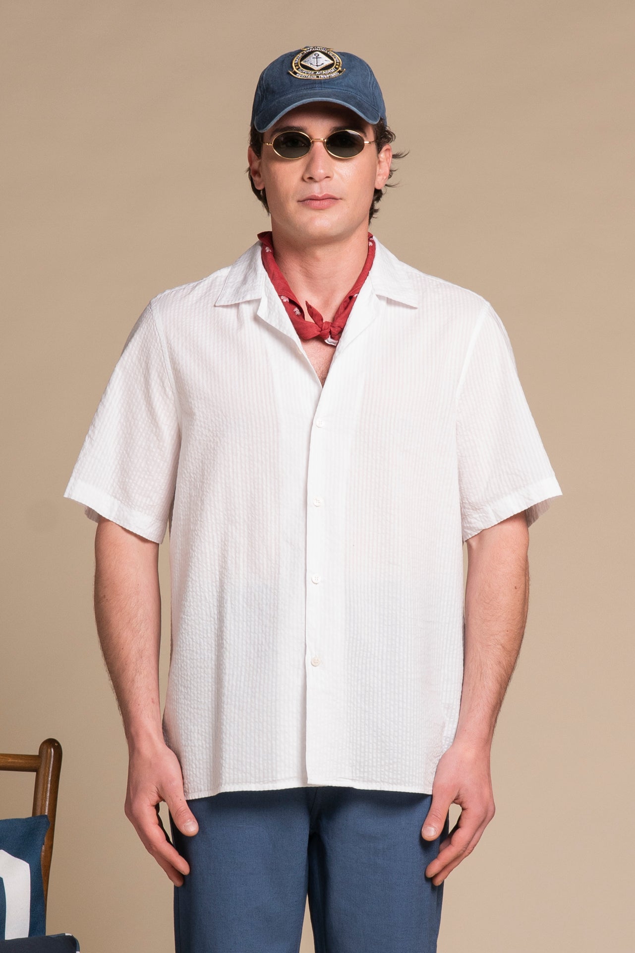 WILL SHIRT BOWLING SEERSUCKER