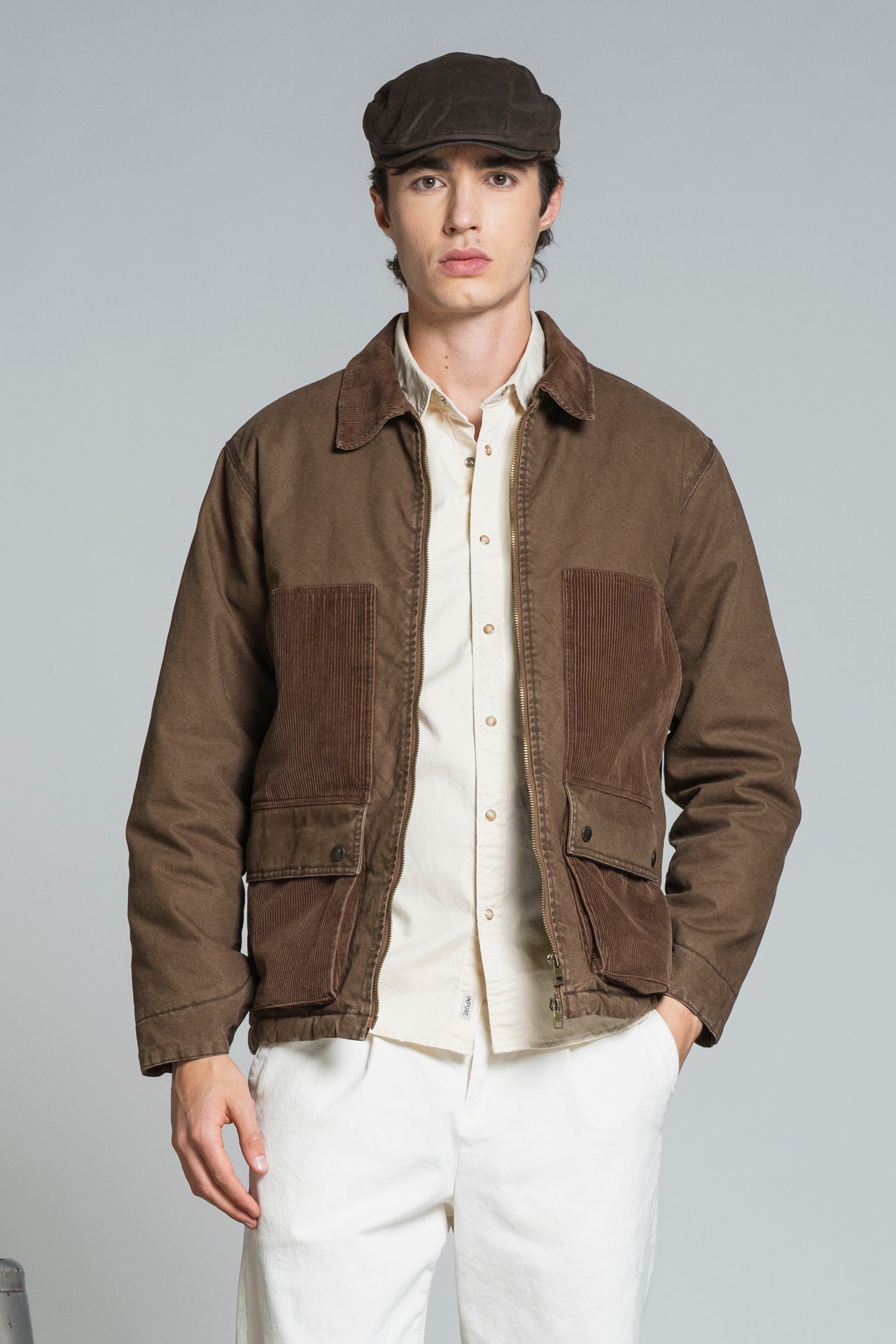 WOODS WORK JACKET IN CANVAS
