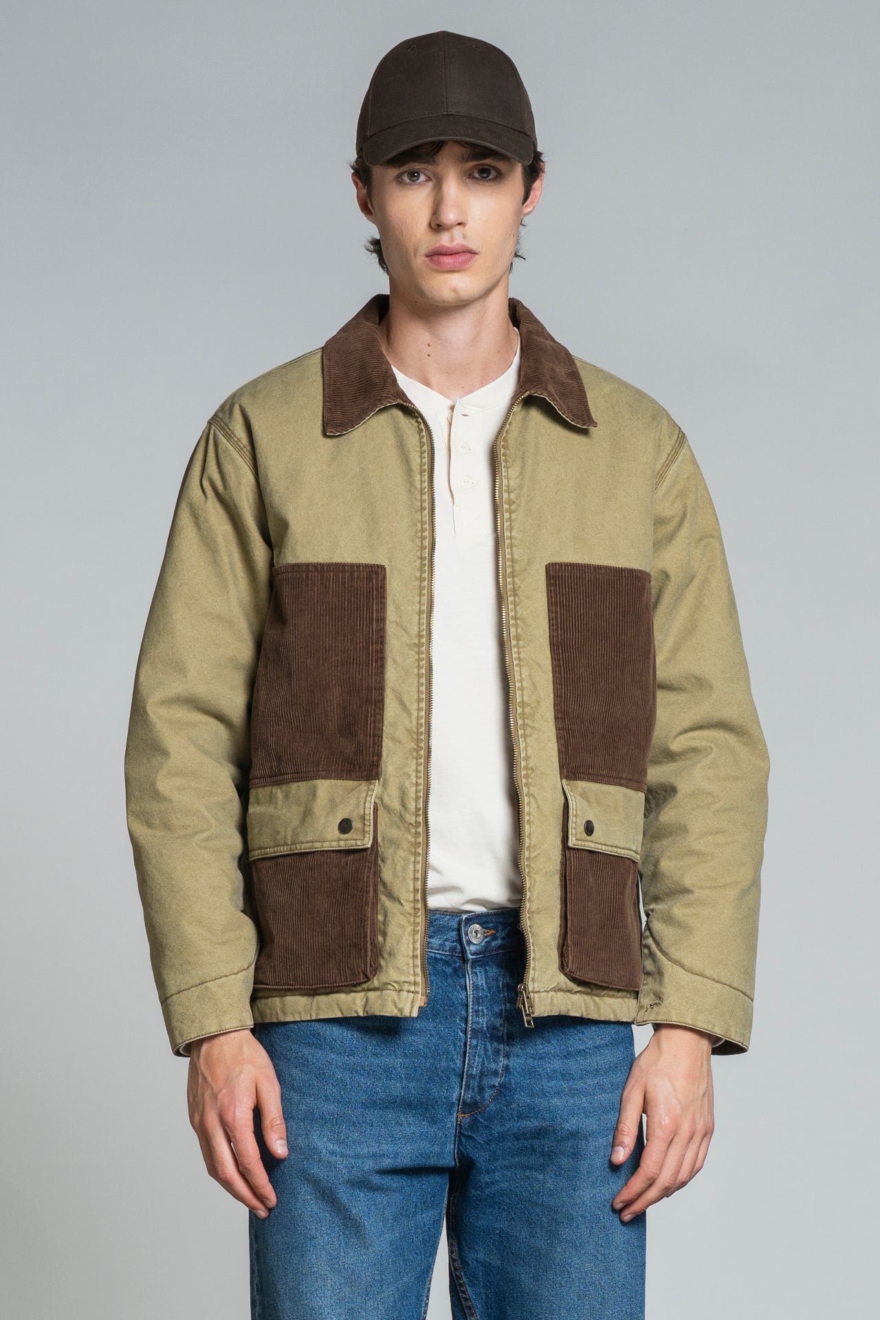 WOODS WORK JACKET IN CANVAS