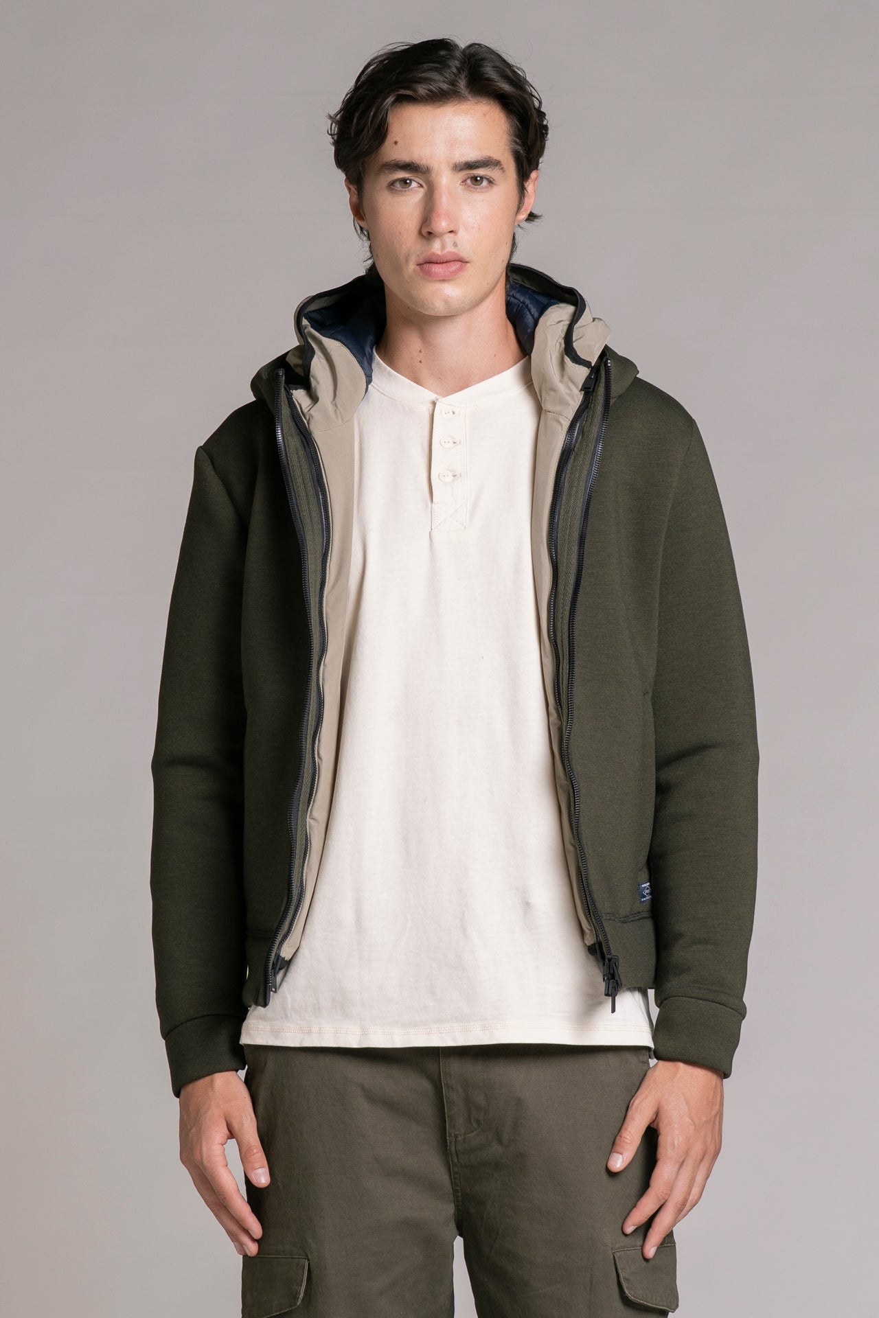 YORK JACKET HOODIE IN SCUBA 3 IN 1