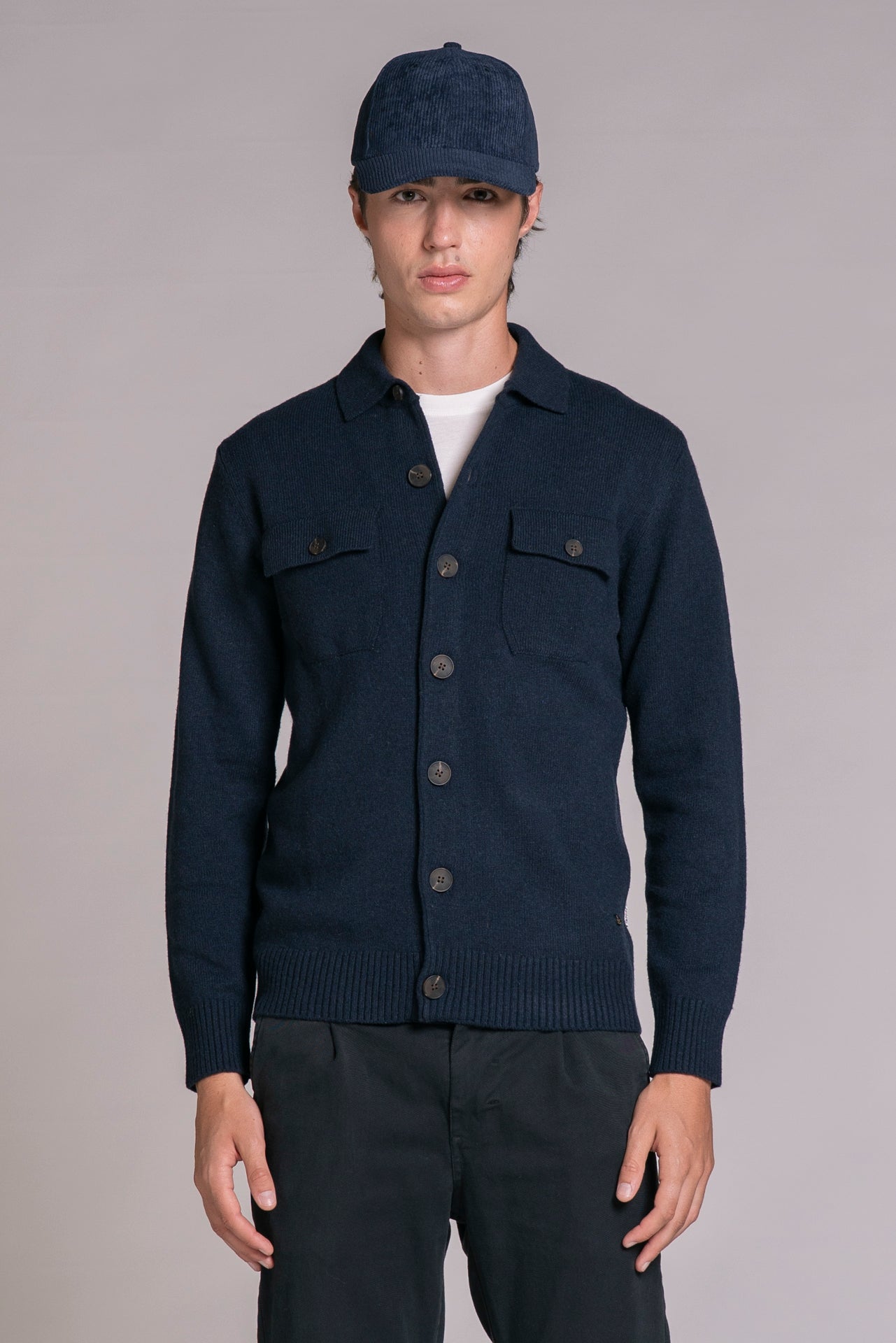 ZACK OVERSHIRT MIXED WOOL