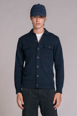 ZACK OVERSHIRT MIXED WOOL