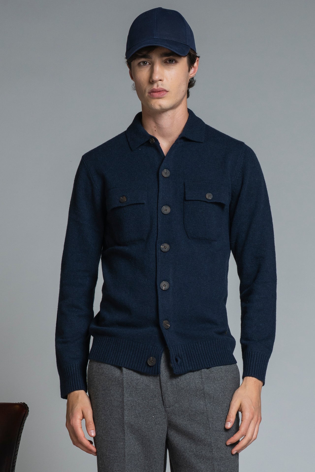 ZACK SHIRT IN LAMBSWOOL
