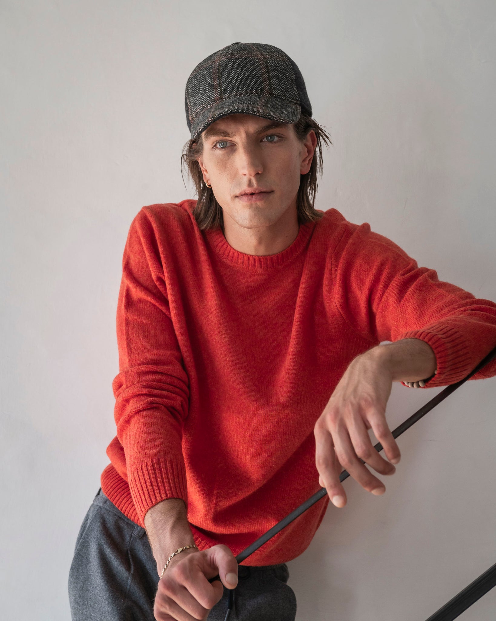 PULLOVER BASIC MISTO LANA