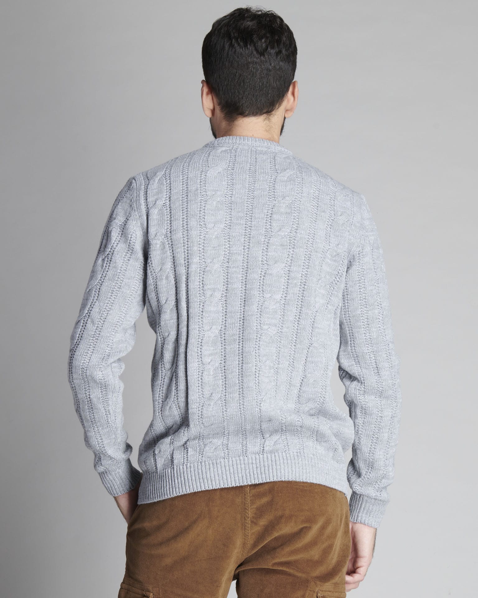 SWL1150 PULLOVER STRUTTURA TRECCE