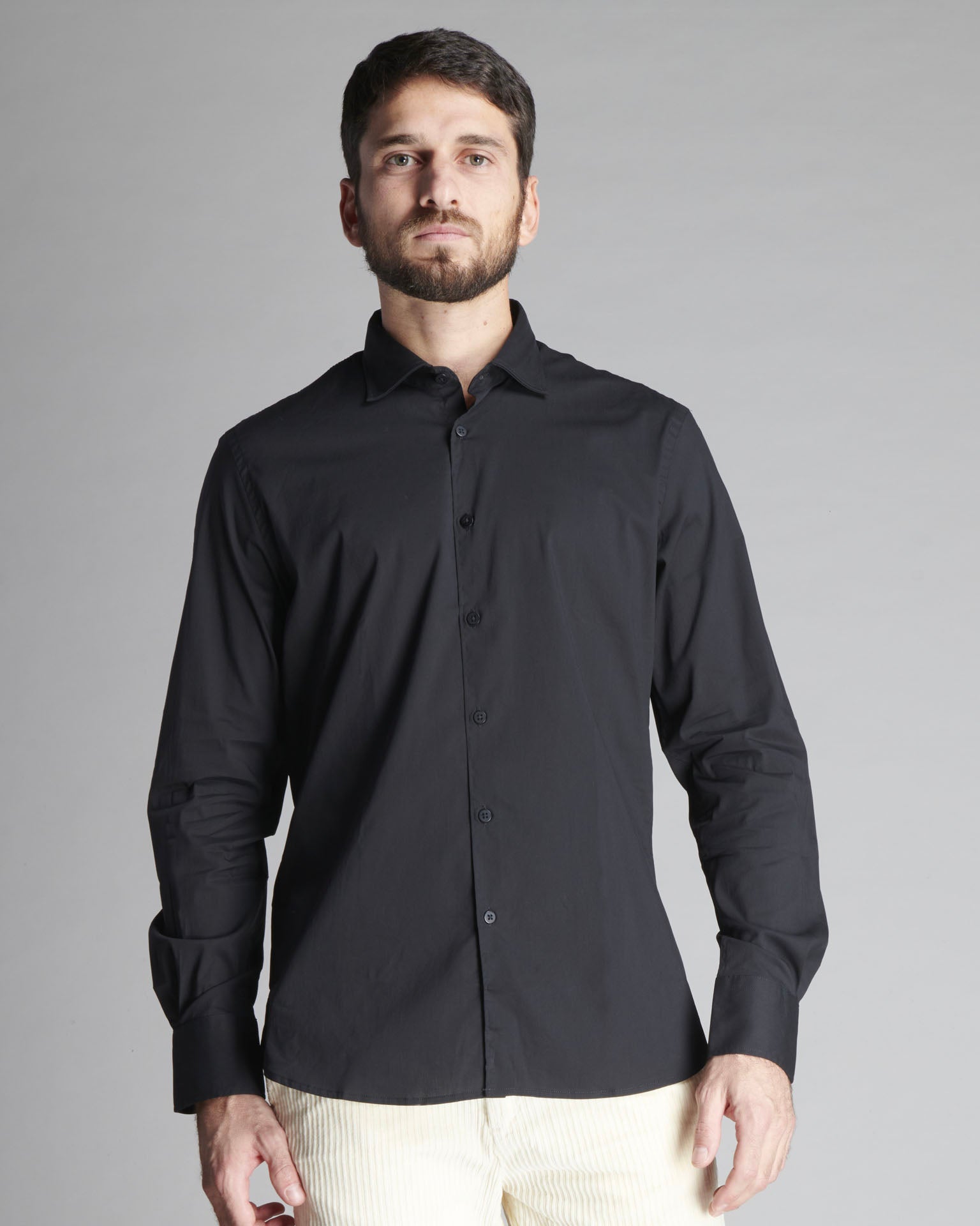 CAMICIA IN POPELINE