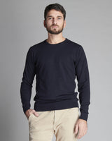 SWL1253 VISCOSE BLEND ROUND NECK SWEATER