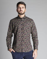 CAMICIA IN COTONE STAMPA ALL OVER