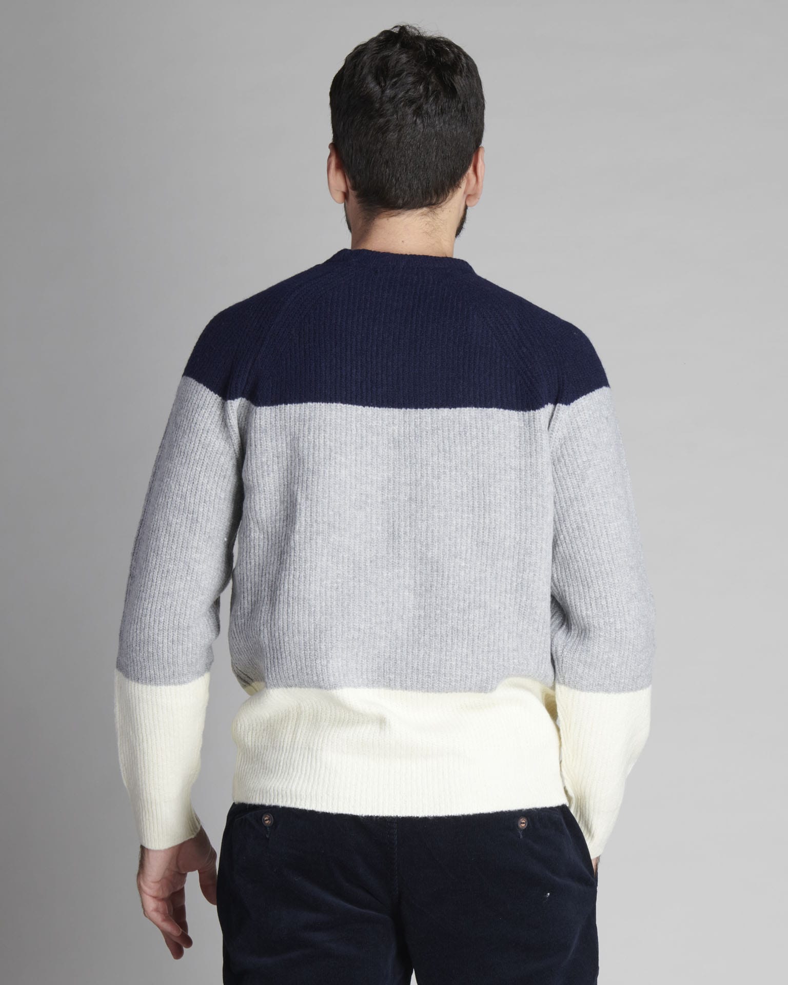 PULLOVER SOFT A RIGHE GRANDI