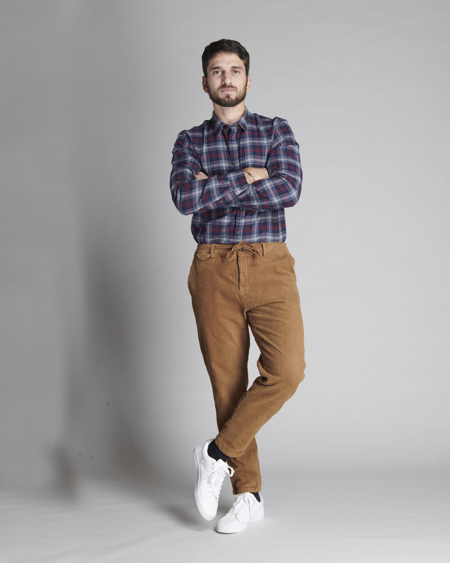 SHL1853 CAMICIA IN FLANELLA LEGGERA