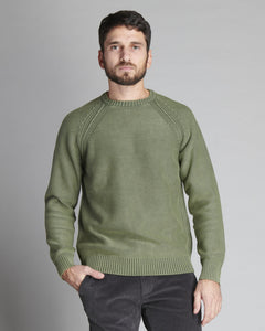 SWL1860 PULLOVER TAGLIO RAGLAN STONE WASH