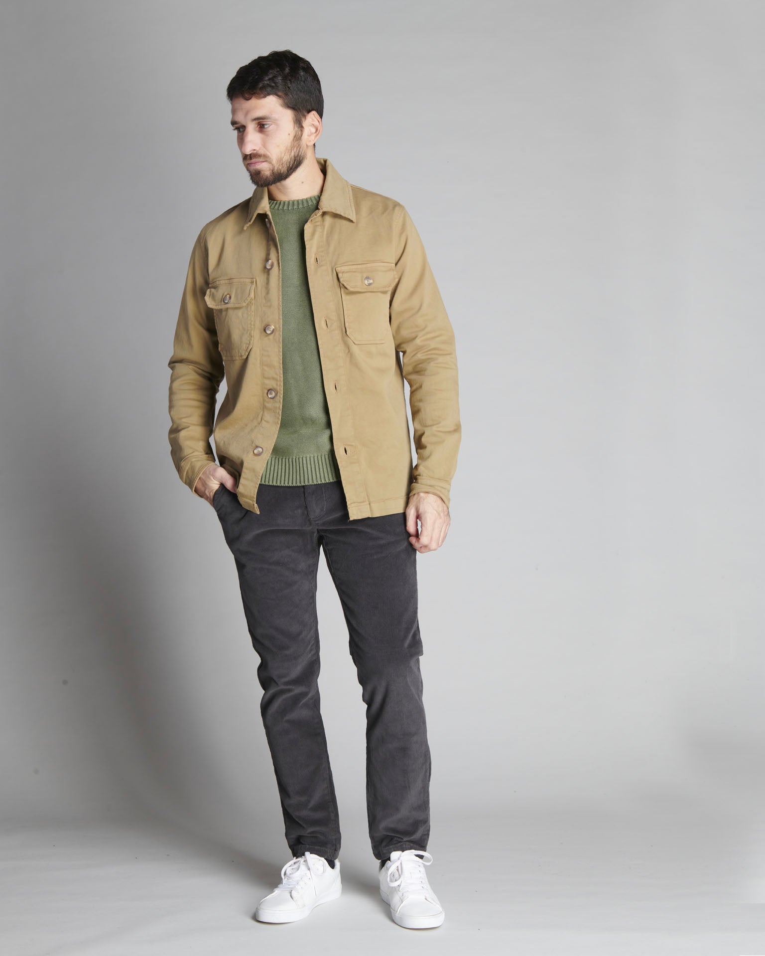 SWL1860 PULLOVER TAGLIO RAGLAN STONE WASH