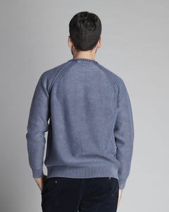 SWL1860 PULLOVER TAGLIO RAGLAN STONE WASH